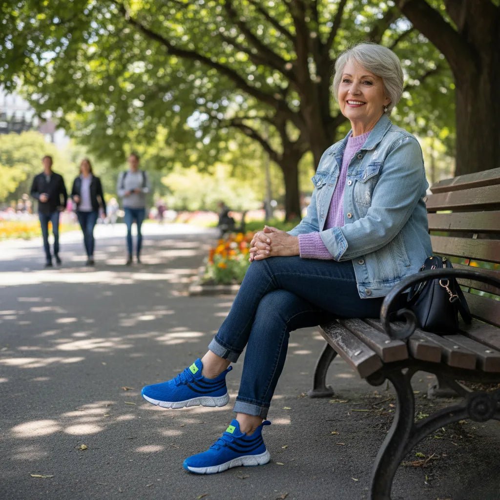 Easy Step - Omega Walk - M242 - Blue - 36