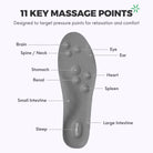 Pain Relief Massage Insoles - Omega Walk - omegax-Black-35-36