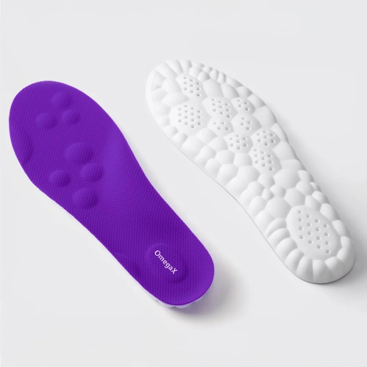 Pain Relief Massage Insoles - Omega Walk - omegax-Black-35-36