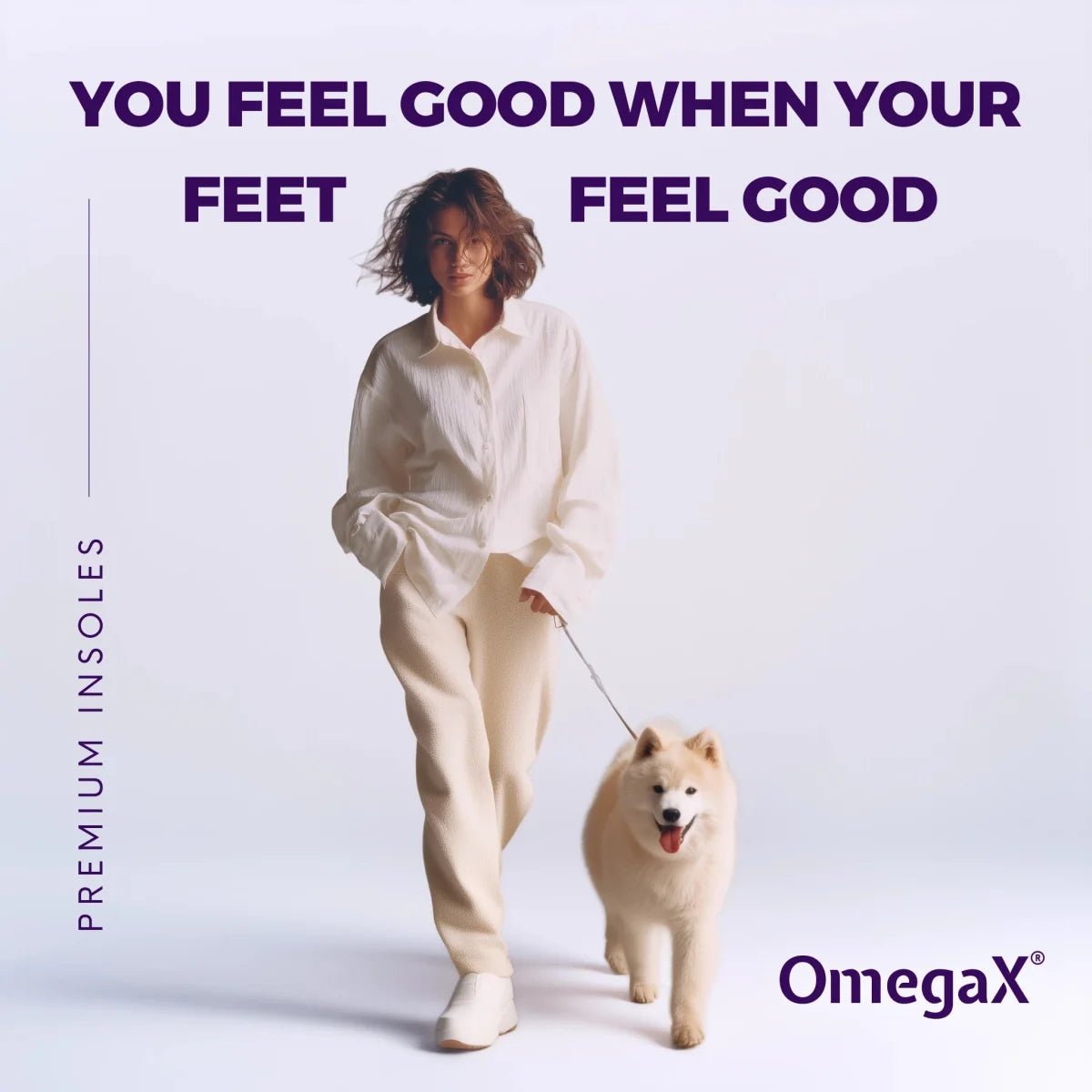 Pain Relief Massage Insoles - Omega Walk - omegax-Black-35-36