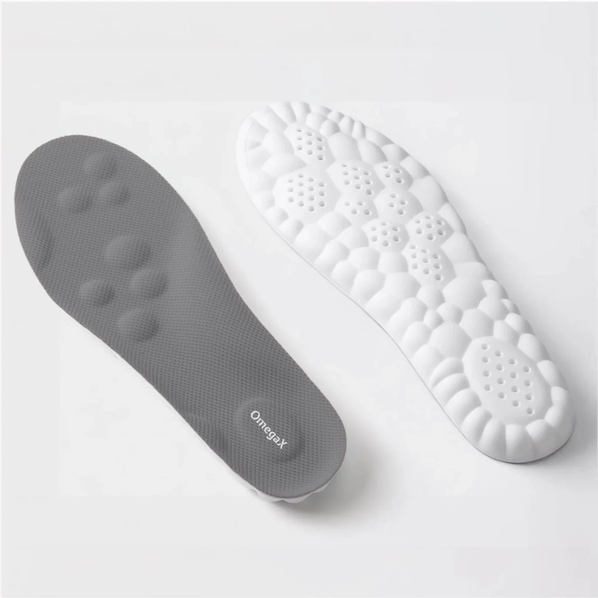 Pain Relief Massage Insoles - Omega Walk - omegax-Black-35-36
