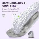 Pain Relief Massage Insoles - Omega Walk - omegax-Black-35-36