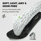 Pain Relief Massage Insoles - Omega Walk - omegax-Black-35-36