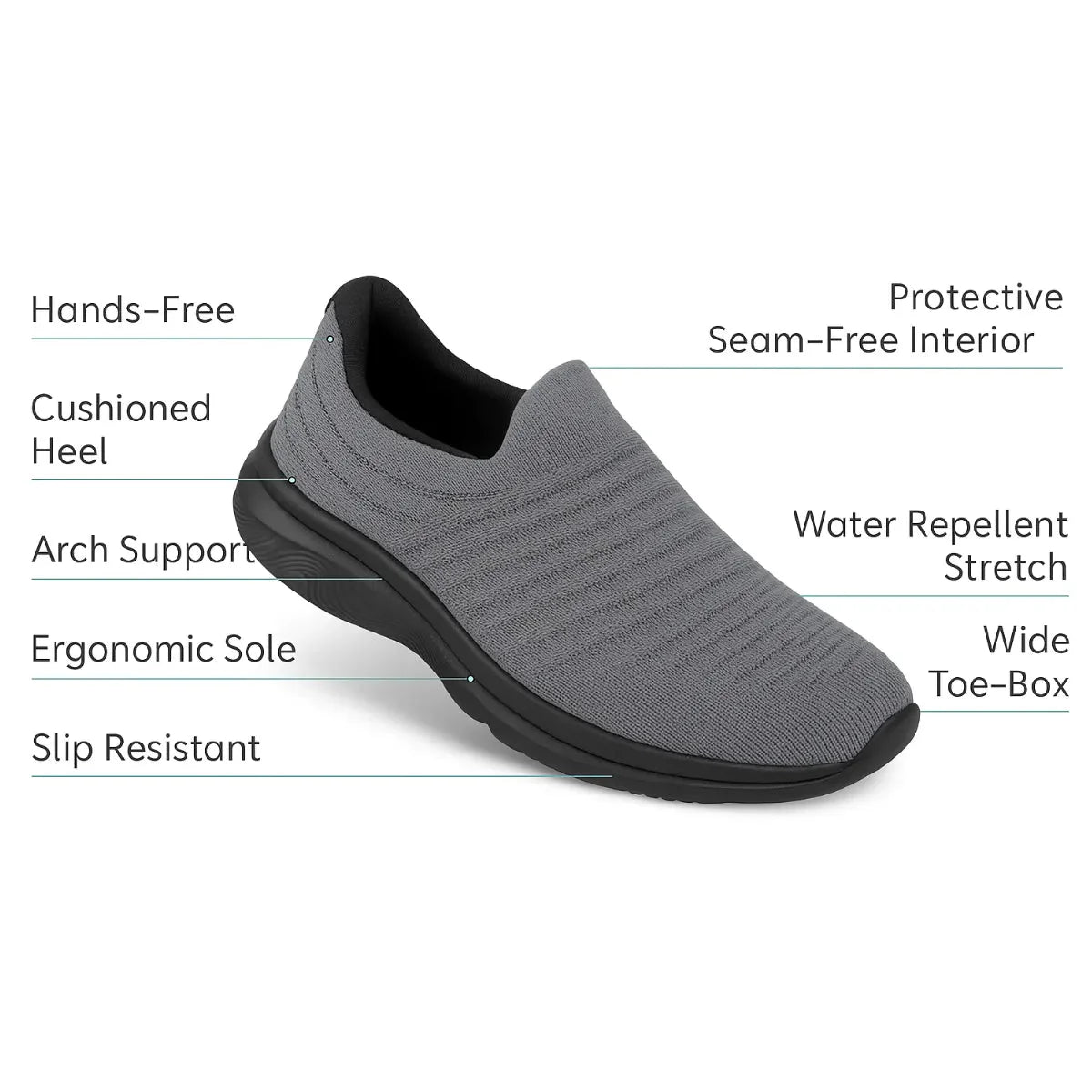 Ortho Glide - Omega Walk - M263-Grey-39